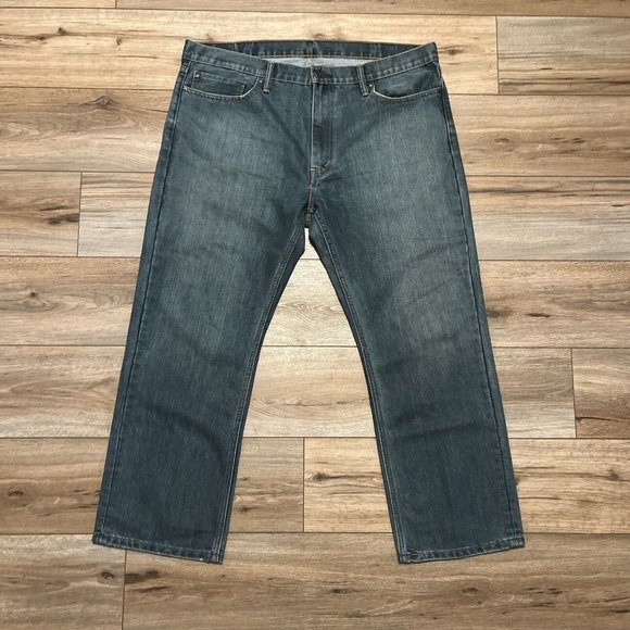Men's Levis 559 Relaxed Straight Denim Jeans SZ 40x30 Blue Modern Red Tab - Picture 1 of 12
